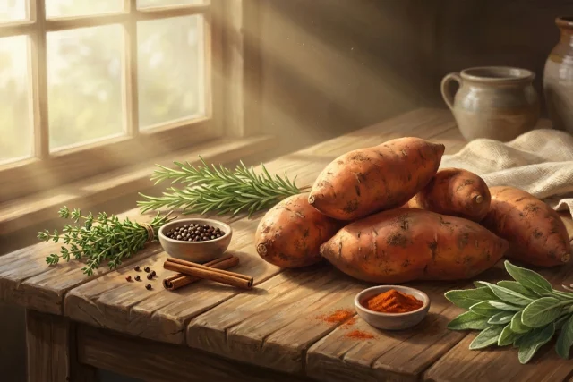 zoete aardappel