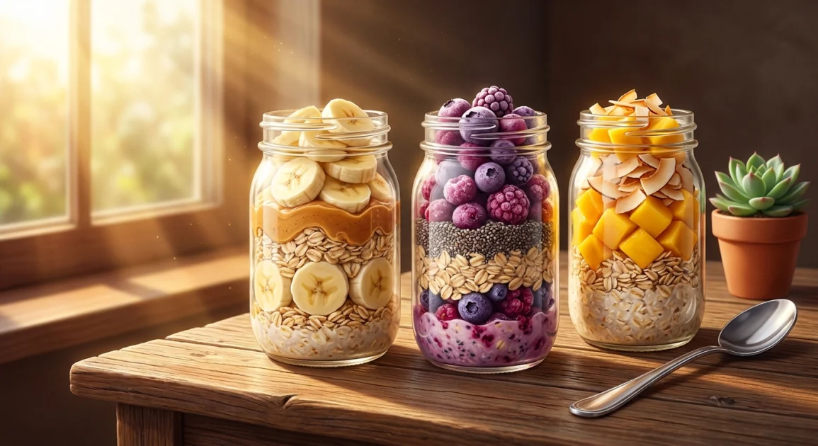 overnight oats recept