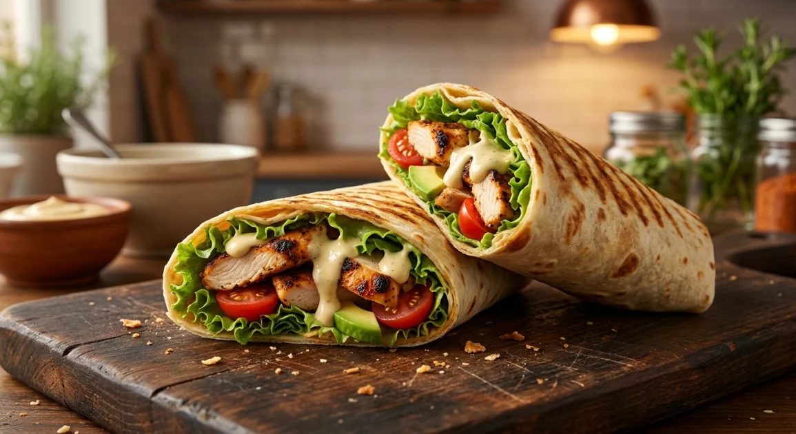 wraps met kip