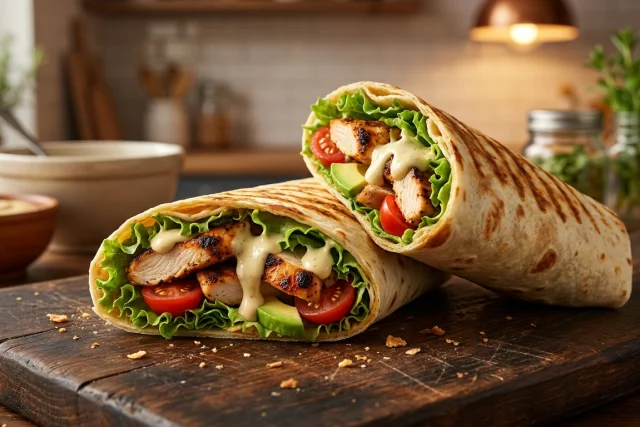 wraps met kip