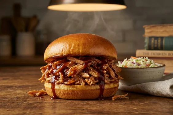 pulled chicken maken