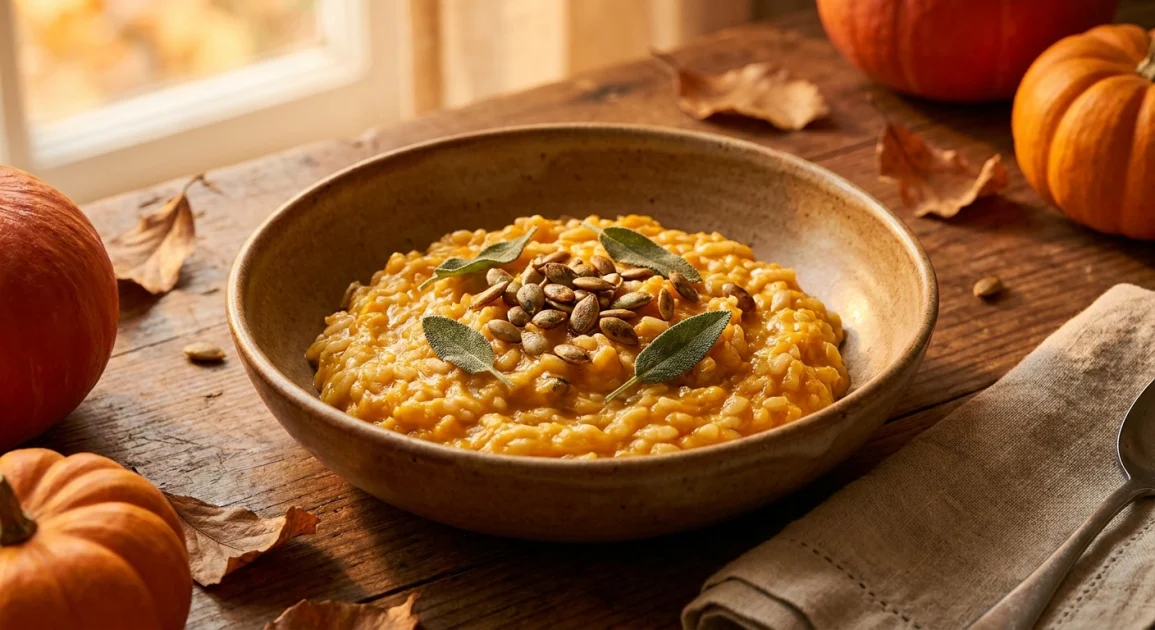 pompoen risotto