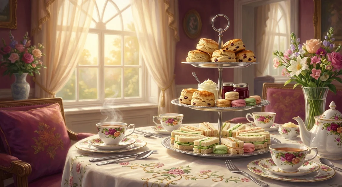 high tea recepten