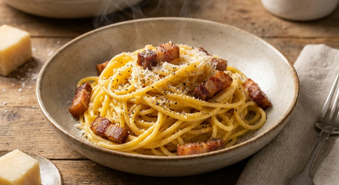 pasta carbonara