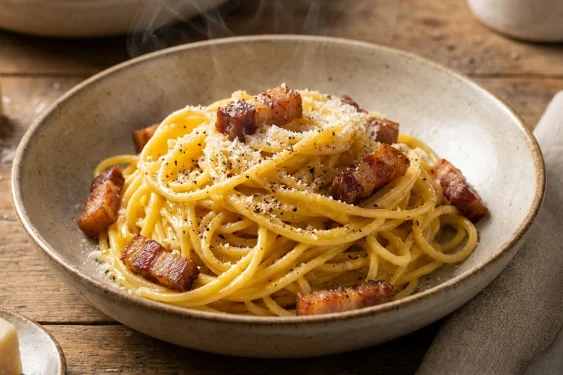 pasta carbonara